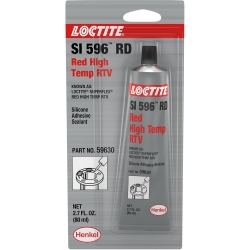Loctite SI 596 RD Superflex Red High-Temperature RTV Silicone Adhesive Sealant 80 ml tube