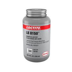 Loctite LB 8150 Silver Grade Anti-Seize Lubricant 8 oz brush-top can